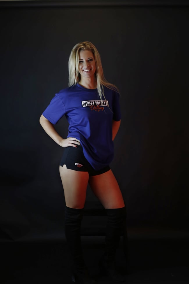 Uni Sex Street Royalty Navy T-Shirt