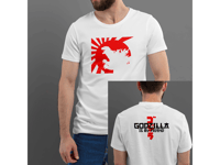 Image 2 of T-Shirt Uomo G - Godzilla is my Friend (Im014)