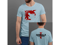 Image 1 of T-Shirt Uomo G - Godzilla is my Friend (Im014)
