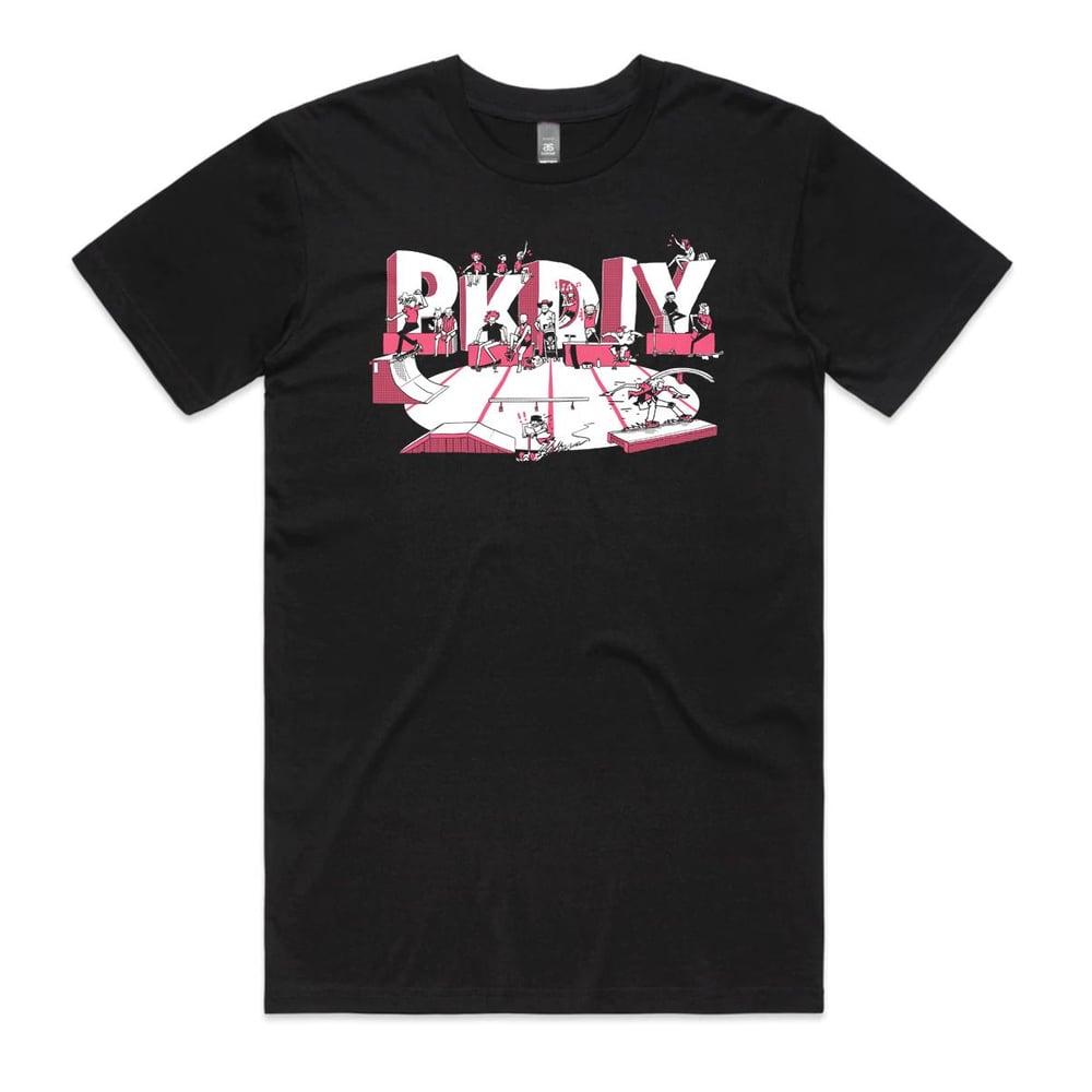 PKDIY T-Shirt Black (Louie Joyce Art)