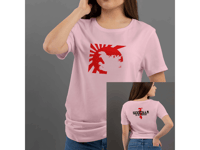 Image 1 of T-Shirt Donna G - Godzilla is my Friend (Im014)