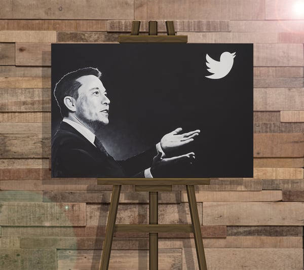 Image of TWEET - ORIGINAL ACRYLIC PAINTING