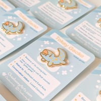 Image 2 of Tokay Gecko - Tiny Reptile Enamel Pins
