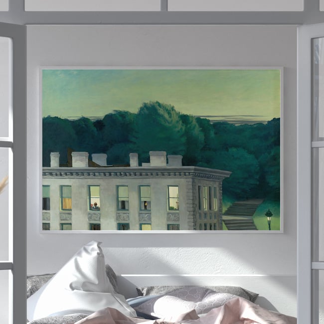 Edward Hopper Print - House at Dusk 