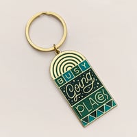 Image 1 of Busy Going Places Keychain