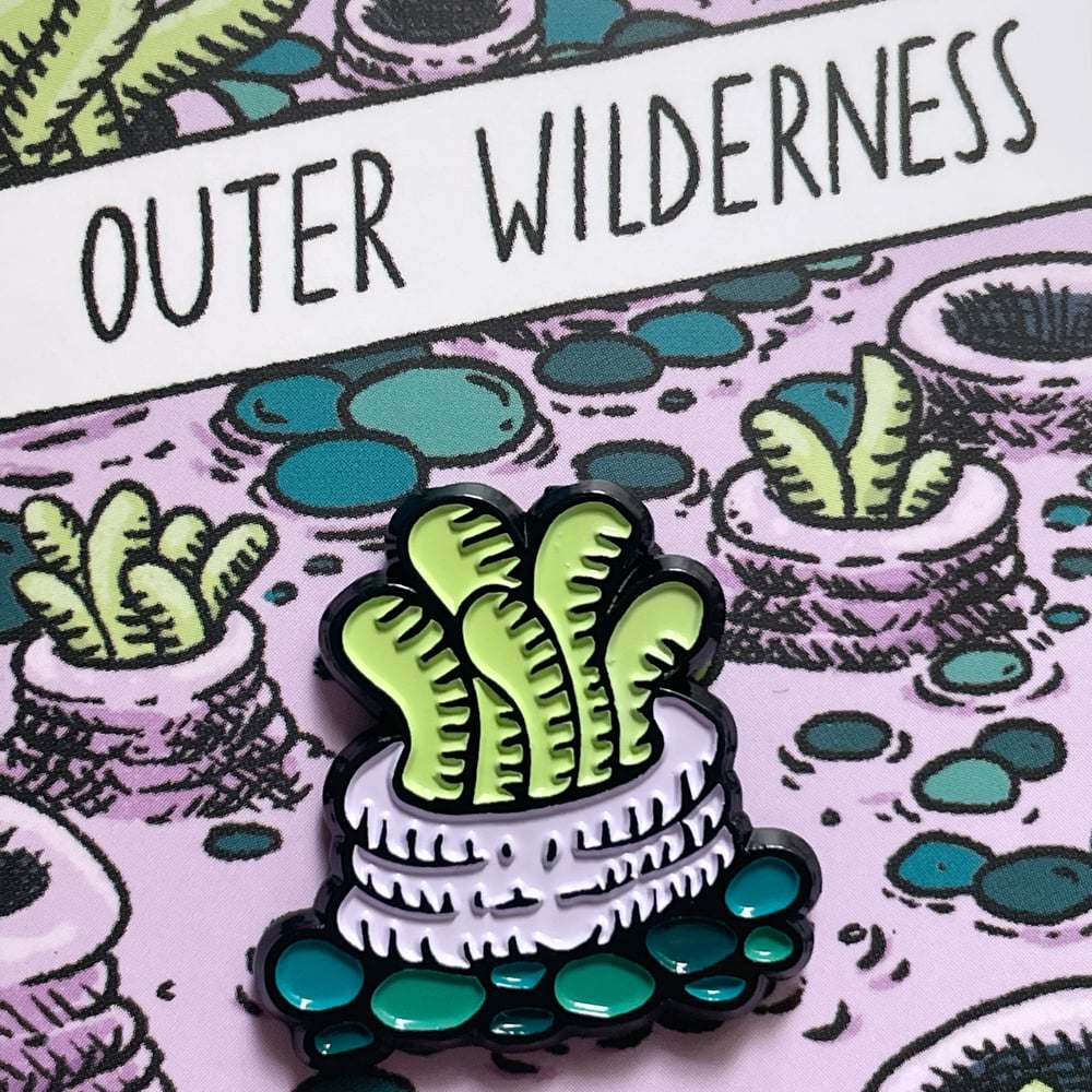 Image of Outer Wilderness Pin Badge