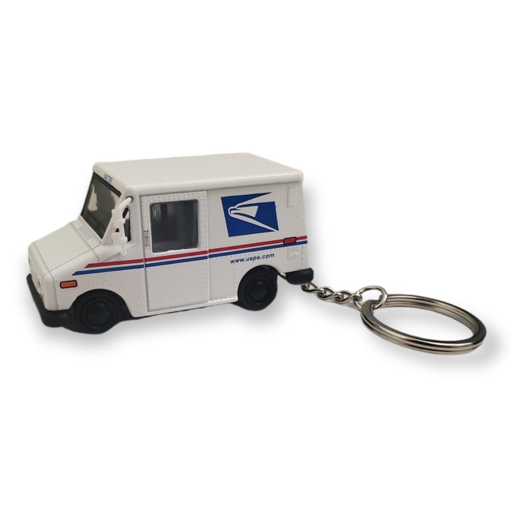 Image of USPS Truck Keychain