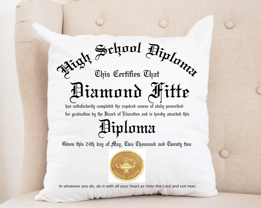 Image of Graduation Pillow