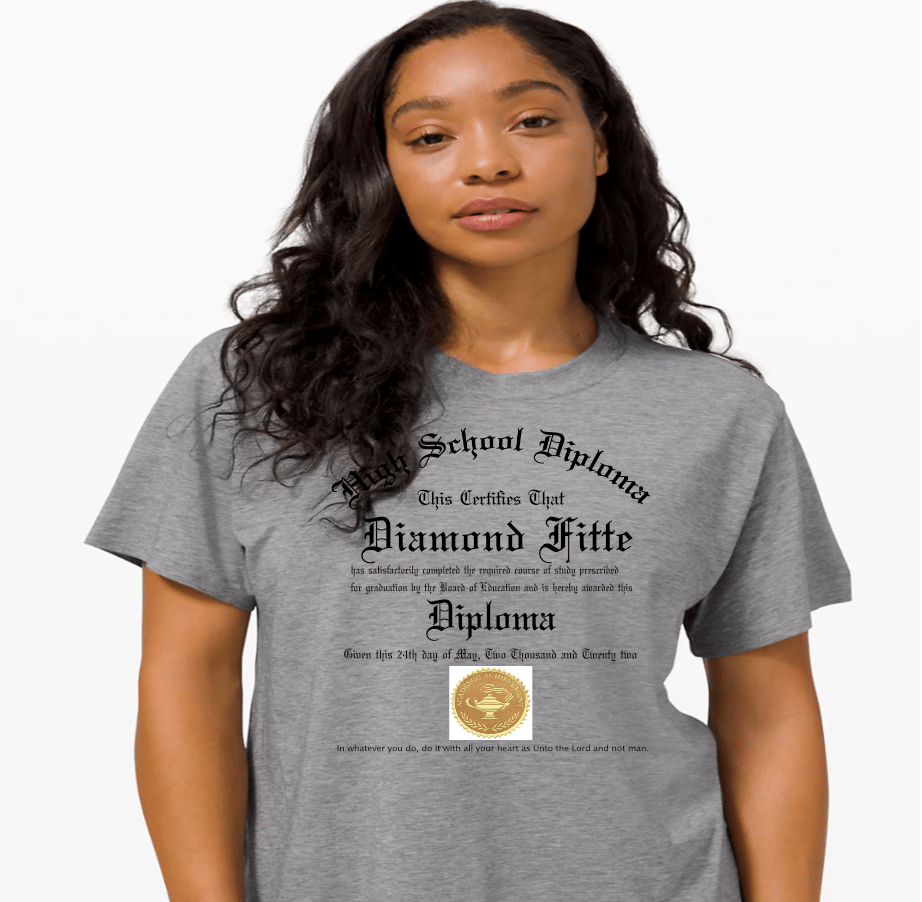 Image of High School Diploma Tee