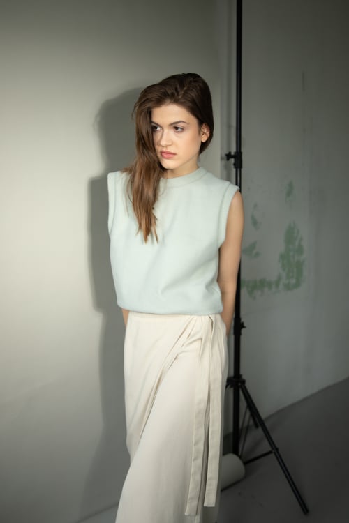 Image of Palette Wool Blend Vest