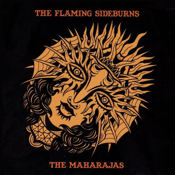 The Flaming Sideburns / The Maharajas - split 7