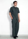 Hansen Garments BOBBY | Super Wide Pleated Trousers | oxidized