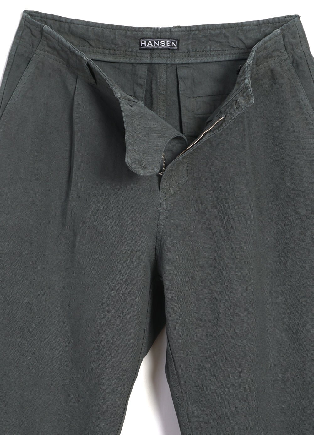 Hansen Garments BOBBY | Super Wide Pleated Trousers | oxidized