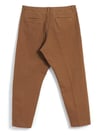Hansen Garments TRYGVE | Wide Cut Cropped Trousers | terra