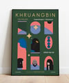 Khruangbin KB Hallen Copenhagen Poster 
