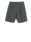 Hansen Garments ROBIN | Super Wide Pleated Shorts | oxidized