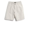 Hansen Garments ROBIN | Super Wide Pleated Shorts | flax nature