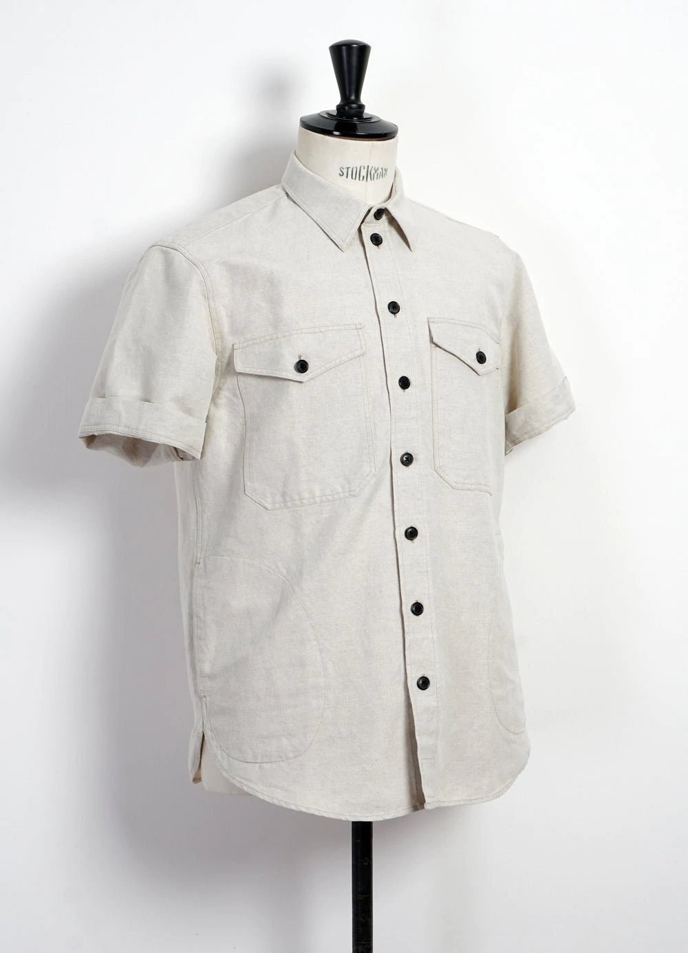 Hansen Garments VILLY | Short Sleeve Shirt | flax nature