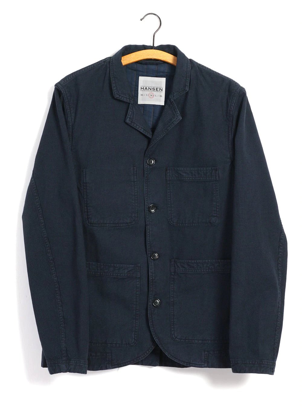 Hansen Garments NICOLAI | Informal 4-button Blazer | black navy