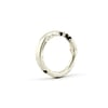 Reticulated Ring with Scattered Black Spinel