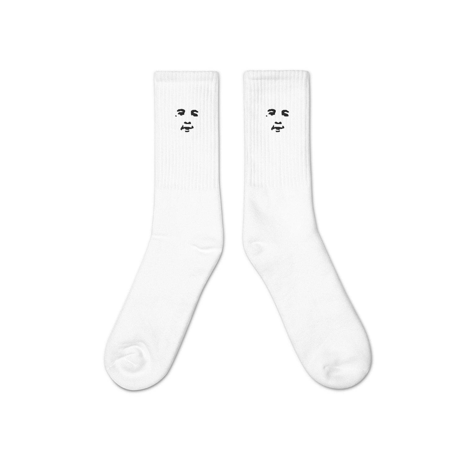 Image of CHUY EMBROIDERED SOCKS WHITE