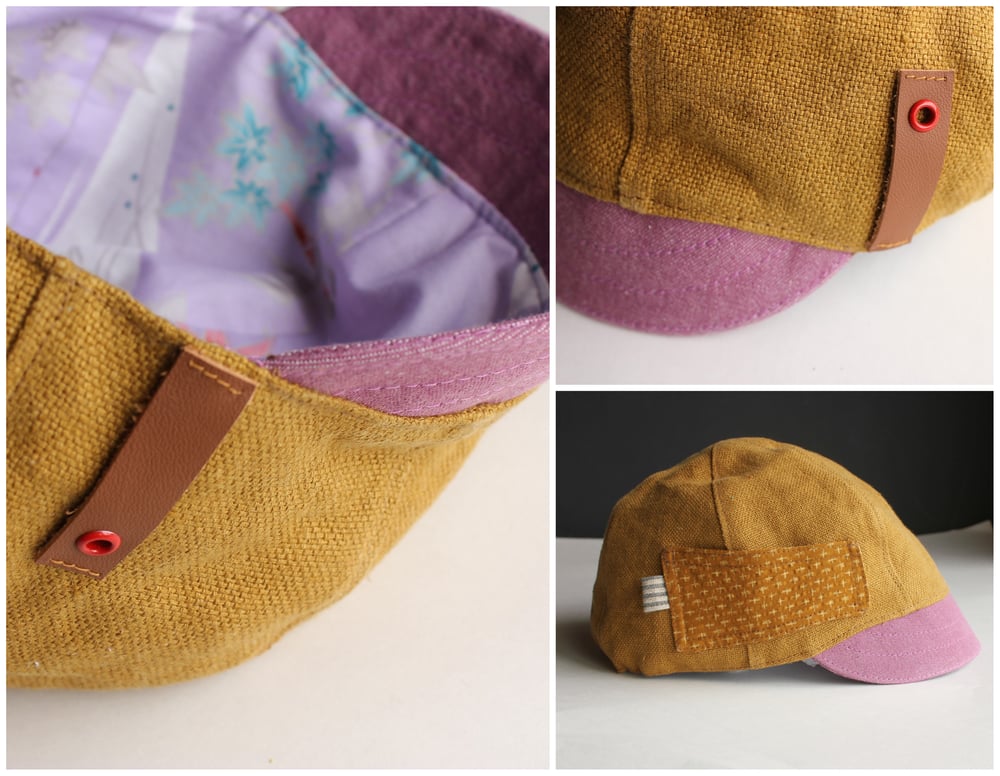 Image of 'Marigold' -x- la most summery linen sustainable cap  // la Kepp Jones style