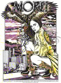 Image 3 of MORE! Tom Hamilton presents- 2/19/2022- School of Rock- Artwork by Caitlin Mattisson