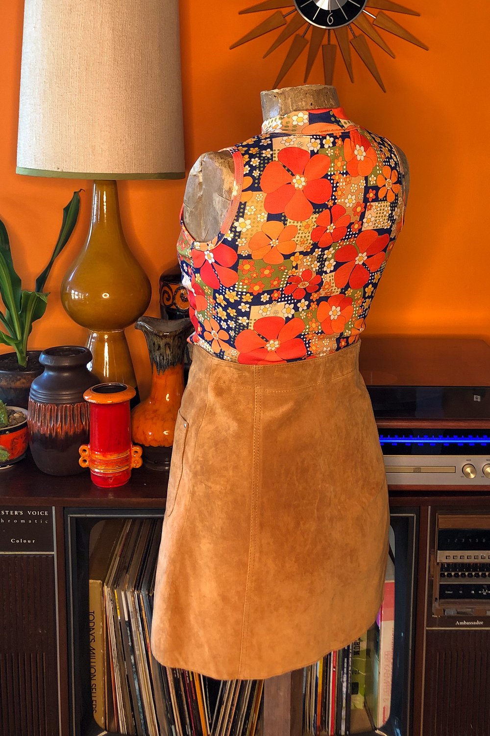 Outta sight Turtleneck in the Flower patch print
