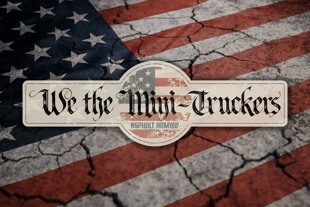 Image of We The Mini-Truckers - Banner