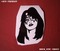 Image 2 of Ace Frehley sticker Kiss vinyl decal Chris Shiflett Gibson Les Paul Foo Fighters