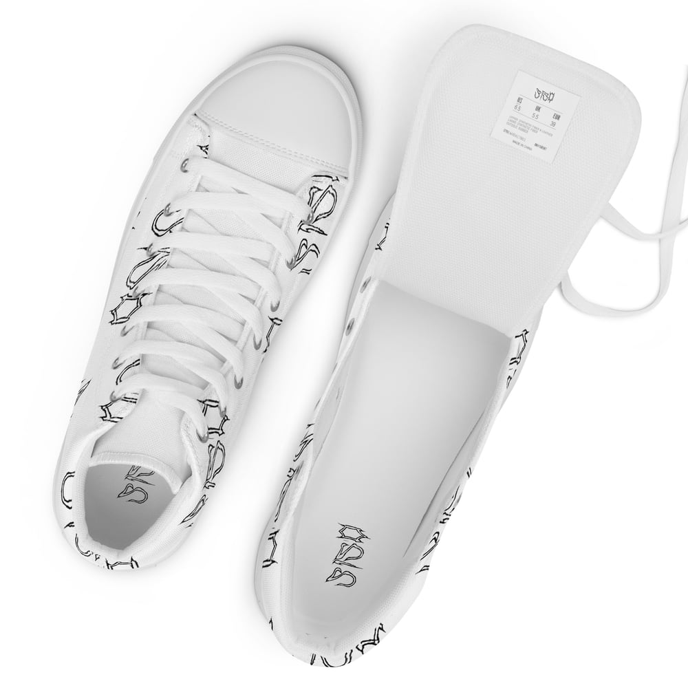 Image of 5150 v3 Women’s high top canvas shoes White