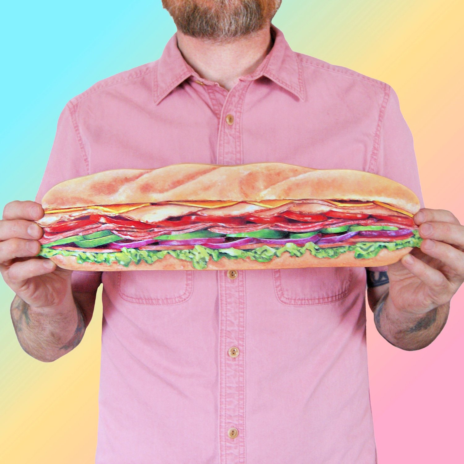 Image of Sub sandwich plaque 