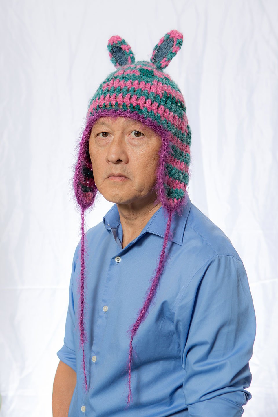 Raspberry Bun Buns Hat