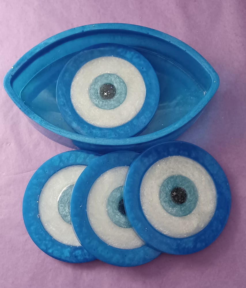 Image of Evil Eye Coasters