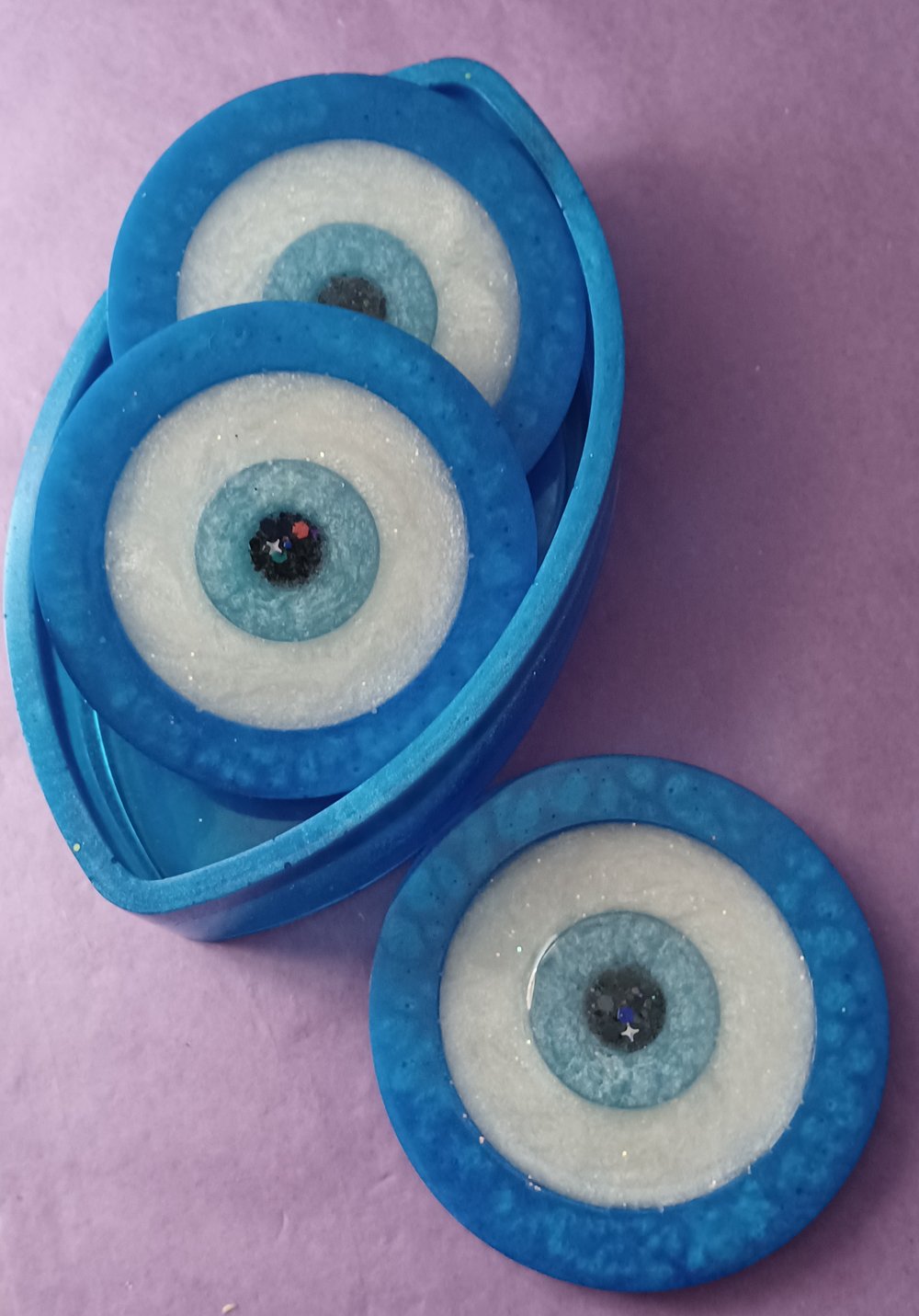 Image of Evil Eye Coasters