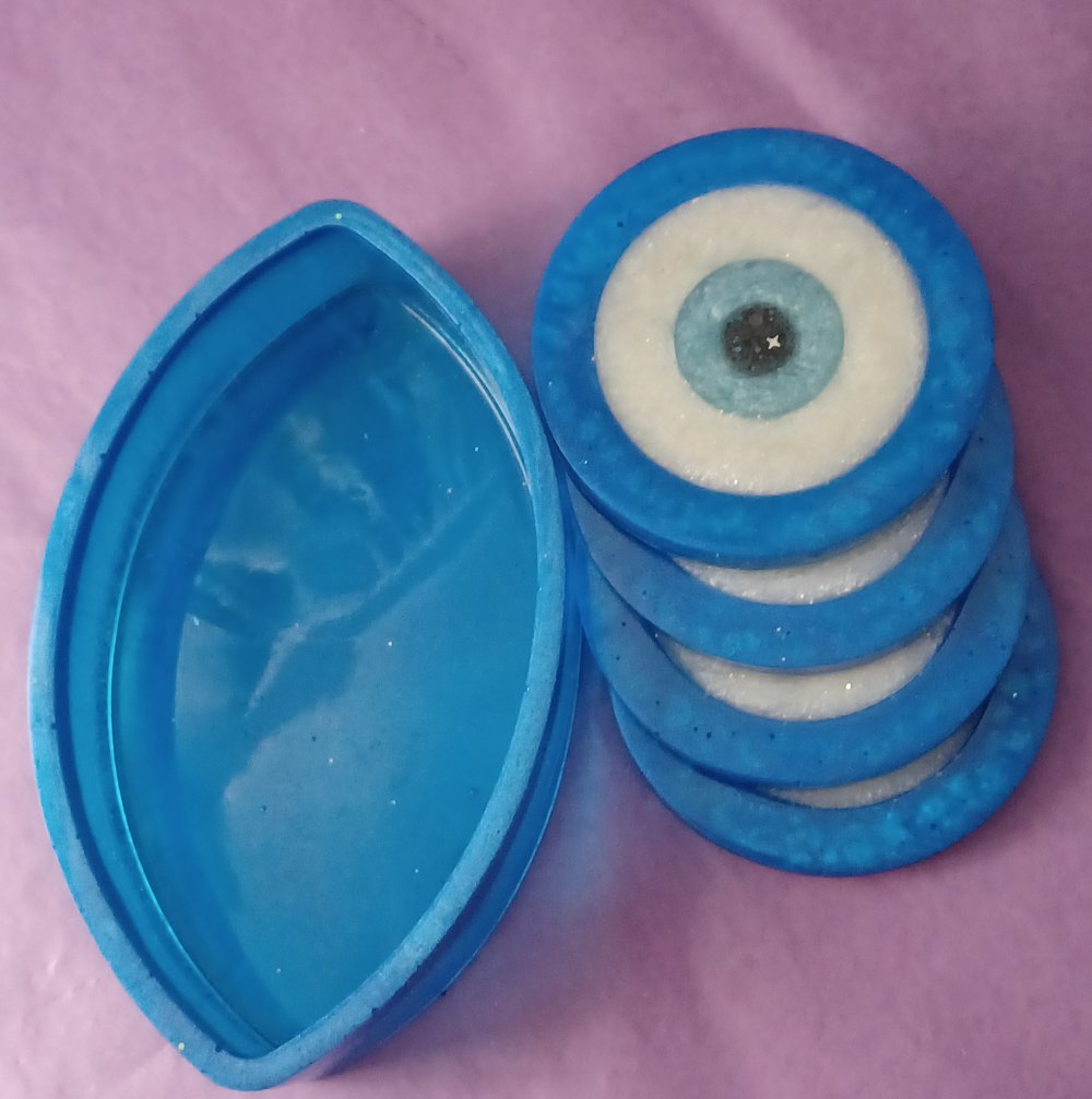 Image of Evil Eye Coasters