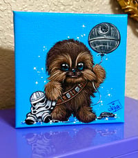 RTS Original Art- 4x4 May The Death Star Be With You