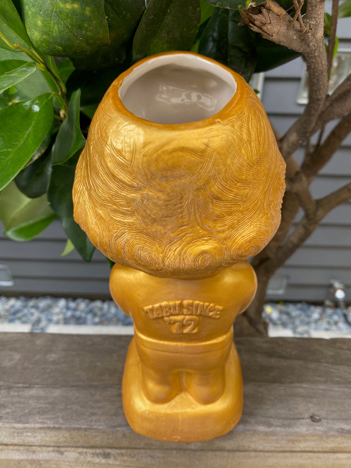 Image of GROOVY GREG 50TH ANNIVERSARY GOLD EDITION TIKI MUG