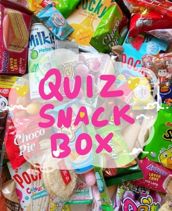 Image of Take a Quiz get a Custom SNACK MYSTERY BOX | Selection of the Best inc. Japanese, Korean and Malaysi