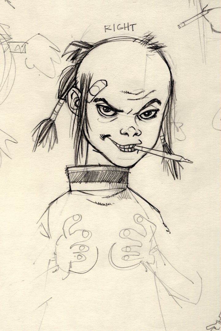 TANK GIRL DETAILS - FINE ART MINI GICLEE PRINT - with poster, art