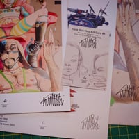 Image 5 of TANK GIRL DETAILS - FINE ART MINI GICLEE PRINT - with poster, art print, and "tiny" print!