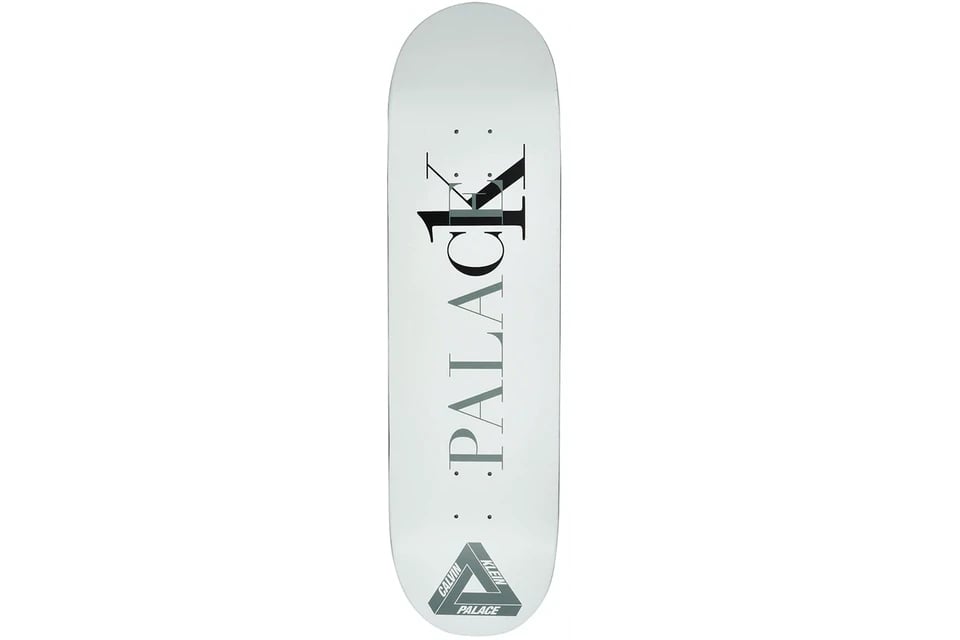 Palace CK1 Skateboard Deck White