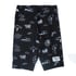 CYCLING SHORTS WOMEN - CAT WALL - BLACK Image 2