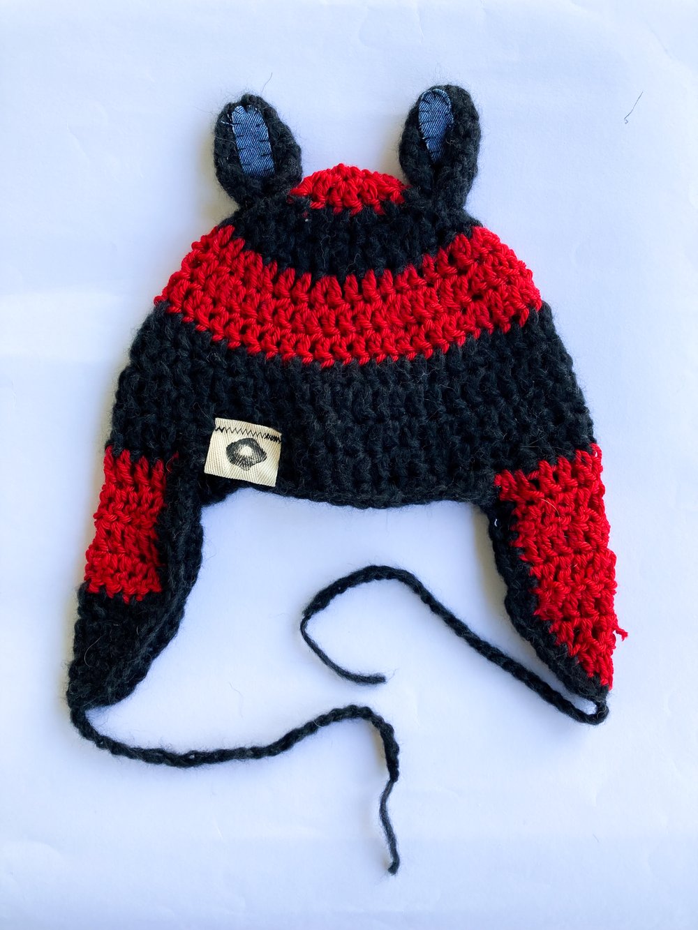 Ladybug Bun Buns Hat