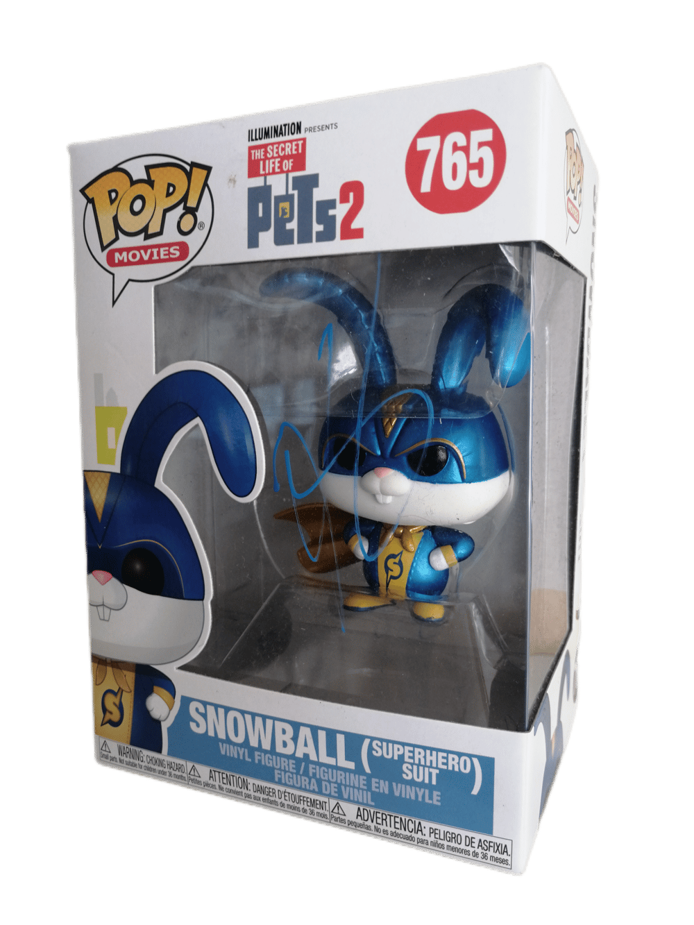 Kevin Hart Signed Snowball Funko pop