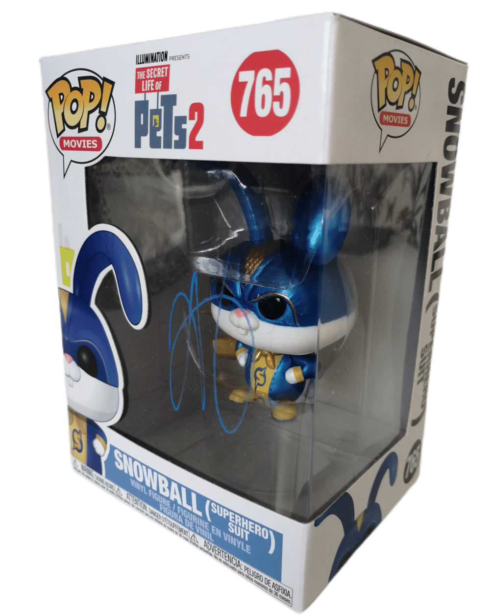 Kevin Hart Snowball Signed Funko Pop 