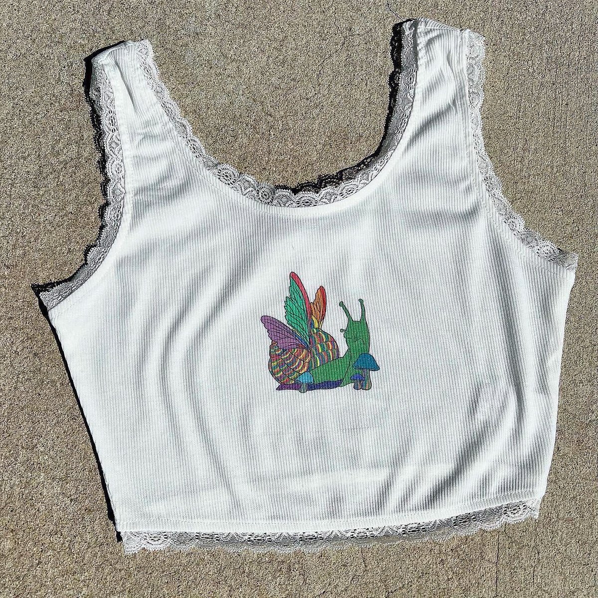 Image of Rainbow Snail Fairy Top