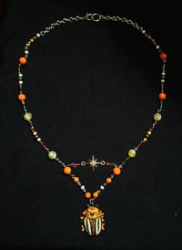 Image 3 of Beetle Necklace