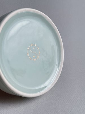 Be Here Now Round Ceramic Trinket Dish