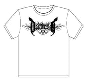 Image of Decayed Messiah - WHITE Plain Logo Tee